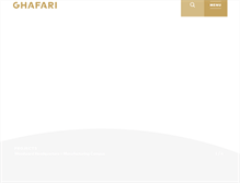 Tablet Screenshot of ghafari.com